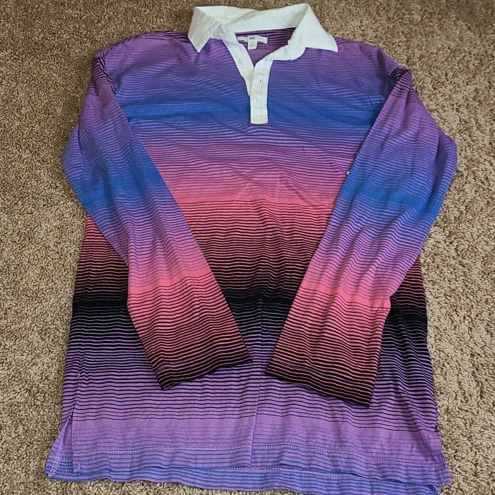 BP Purple Magic Ombre top